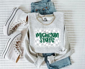 Michigan State Football Crewneck Sweatshirt