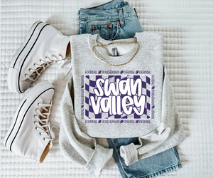 Swan Valley Football Crewneck Sweatshirt