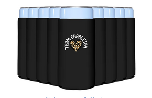 Team Charleigh Skinny Can Koozie